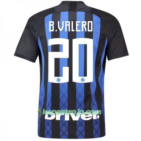 Billiga Fotbollströjor Inter B.Valero 20 Hemma tröja 2018/19 Kortärmad